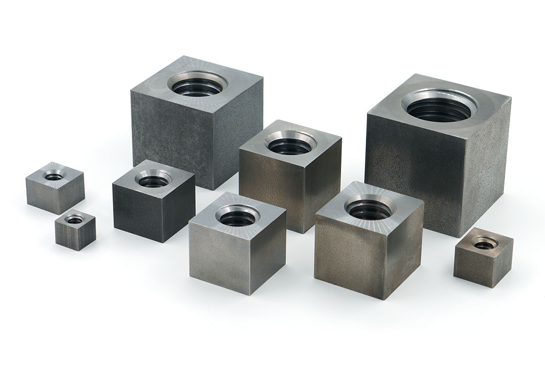 Steel square nuts